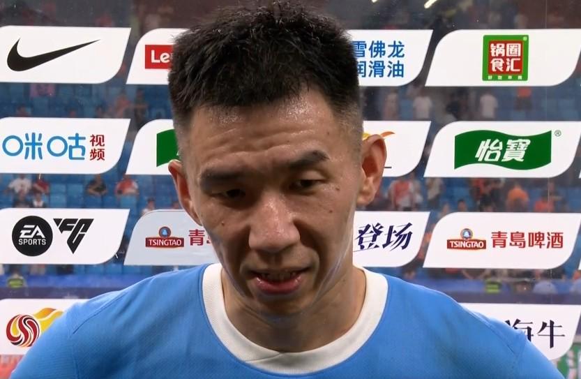 刘鑫瑜：我们顽强地扳平了比分，平局的结果还算满意